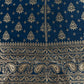 Lorenvalley Fashion Rama Brocade Fabric Lehenga & Unstitched Blouse With Dupatta | Swadesiicart