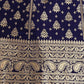 Lorenvalley Fashion Blue Brocade Fabric Lehenga & Unstitched Blouse With Dupatta | Swadesiicart