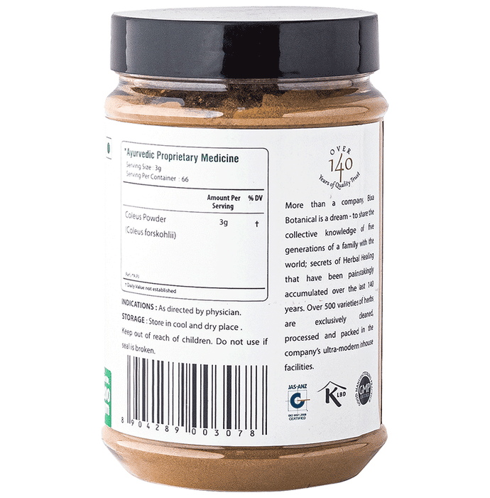 Bixa Botanical Coleus Powder | Swadesiicart
