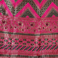 Lorenvalley Fashion Black & Pink Semi-Stitched Lehenga & Unstitched Blouse With Dupatta | Swadesiicart