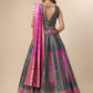 Lorenvalley Fashion Rama Ready to Wear Lehenga & Unstitched Blouse With Dupatta | Swadesiicart