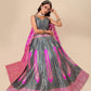 Lorenvalley Fashion Rama Ready to Wear Lehenga & Unstitched Blouse With Dupatta | Swadesiicart
