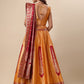 Lorenvalley Fashion Orange Ready to Wear Lehenga & Unstitched Blouse With Dupatta | Swadesiicart