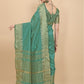 Kalini Rama Woven Design Embellished Zari Silk Blend Banarasi Saree | Swadesiicart