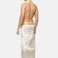 Sethukrishna Cream-Coloured Solid Dhoti For Men | Swadesiicart
