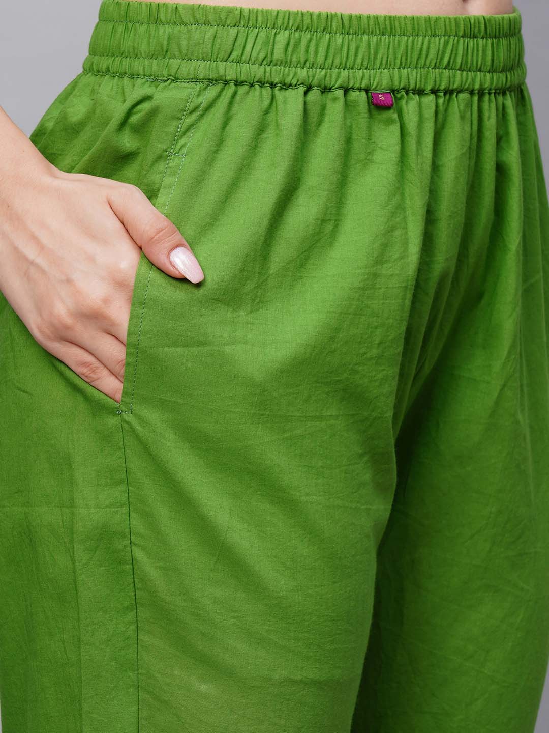Indian Clothing Kalini Bandhani Dyed Kurta with Trousers & Dupatta - Swadesiicart