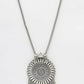 NVR Women's Silver-Toned German Silver Oxidised Pandent | Swadesiicart