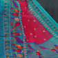 Rani Pink Colored with Buttes Semi Silk Kota Saree By Gayathri Reddy Designer Studio | Swadesiicart