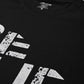 Alcis Men Black & White Typography Printed T-shirt | Swadesiicart