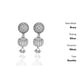New Stylish Oxidized Gold-Polished Gold Studs Earrings for Womens by House of Ree | Swadesiicart