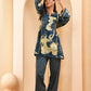 Vaasva Women Cobalt Blue Cotton Cord Set With Fashi Pant - Swadesiicart