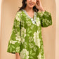 Vaasva Women Green Cotton Cord Set With Printed Pants - Swadesiicart