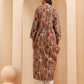 Vaasva Women Ajrakh Printed Kurta Pant Set | Swadesiicart