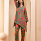 Vaasva Women Floral Printed Kurta Pant Set | Swadesiicart