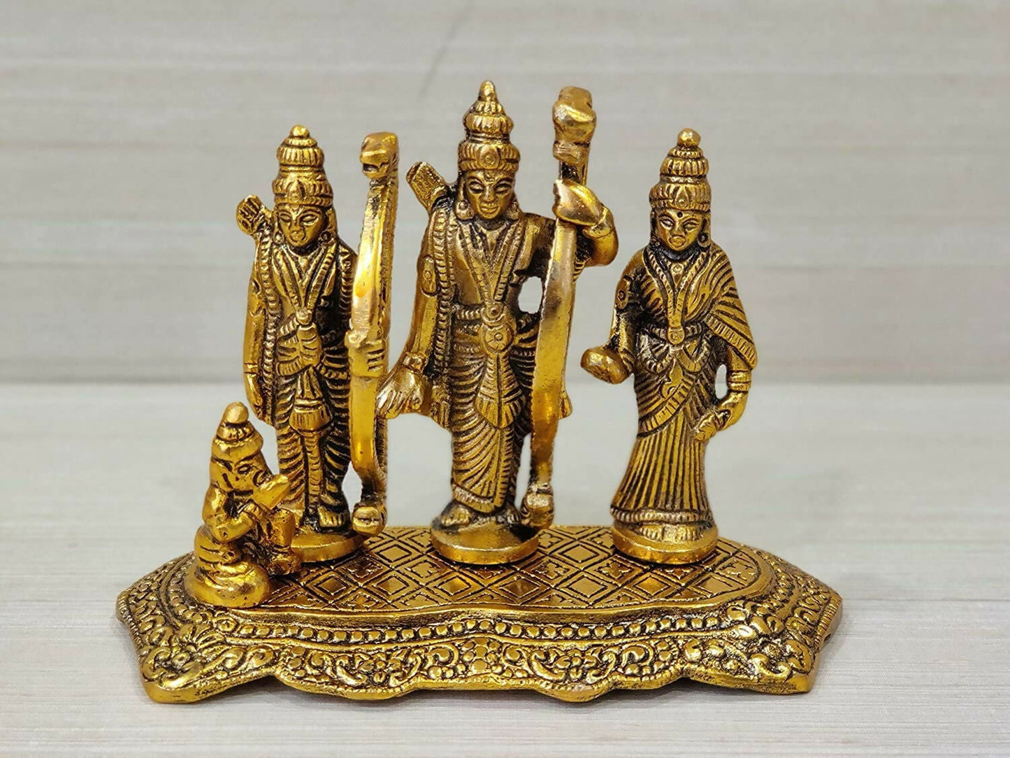 The Victory Metal Lord Ram Darbar Idol - Swadesiicart