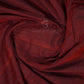 Maroon And Ink Blue Colour Pure Kadi Cotton Saree By Gayathri Reddy Designer Studio | Swadesiicart