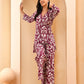 Vaasva Women Ikat Cord Set With Bell Bottom Pants - Swadesiicart