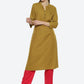 Biba Women Striped A-Line Kurta - Swadesiicart