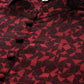 Sojanya Plus Men Plus Size Red & Black Woven Design Straight Kurta | Swadesiicart