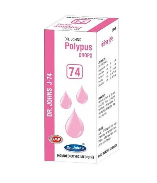 Dr. Johns Homeopathy J-74 Polypus Drops | Swadesiicart
