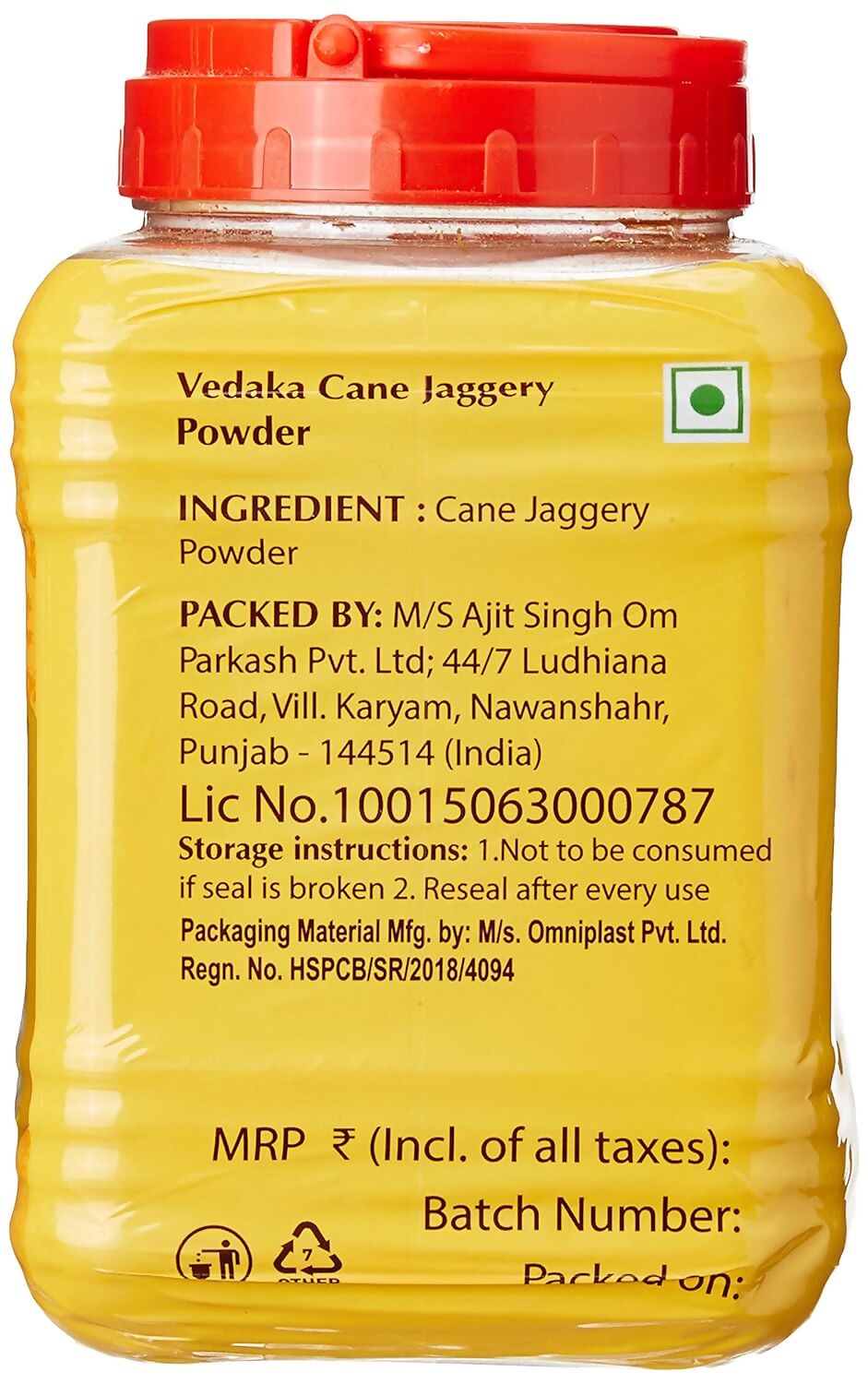 Vedaka Cane Jaggery Powder - Swadesiicart