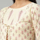 Ahalyaa Womens Chiku Pure Cotton Printed Kurtas | Swadesiicart