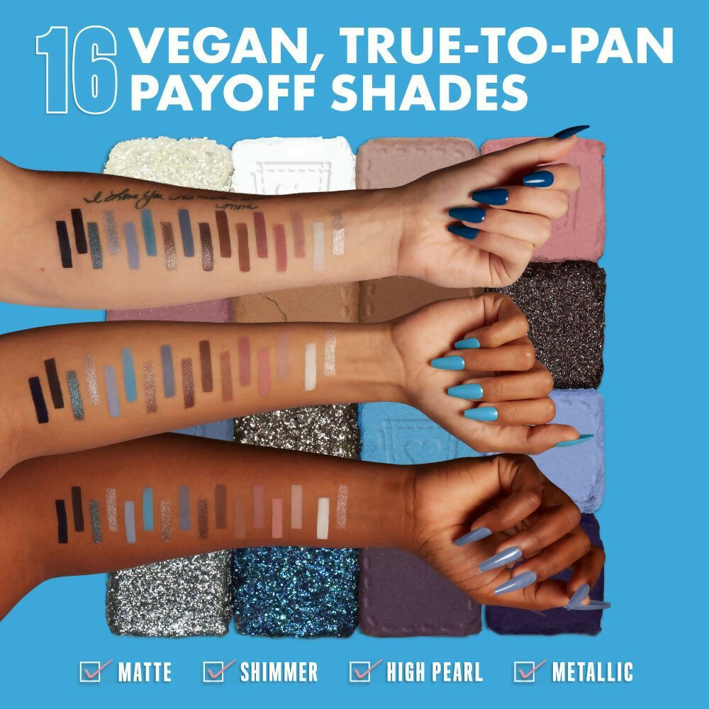 NYX Professional Makeup Ultimate Shadow Palette - Vintage Jeans - Swadesiicart