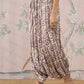 InWeave Mauve Ethnic Window Harem Pant - Swadesiicart
