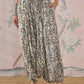 InWeave Cadet Blue Ethnic Window Harem Pant - Swadesiicart