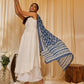 InWeave Women's White Strappy Kurta Palazzo Set - Swadesiicart