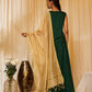 InWeave Bottle Green Skirt Top Set - Swadesiicart