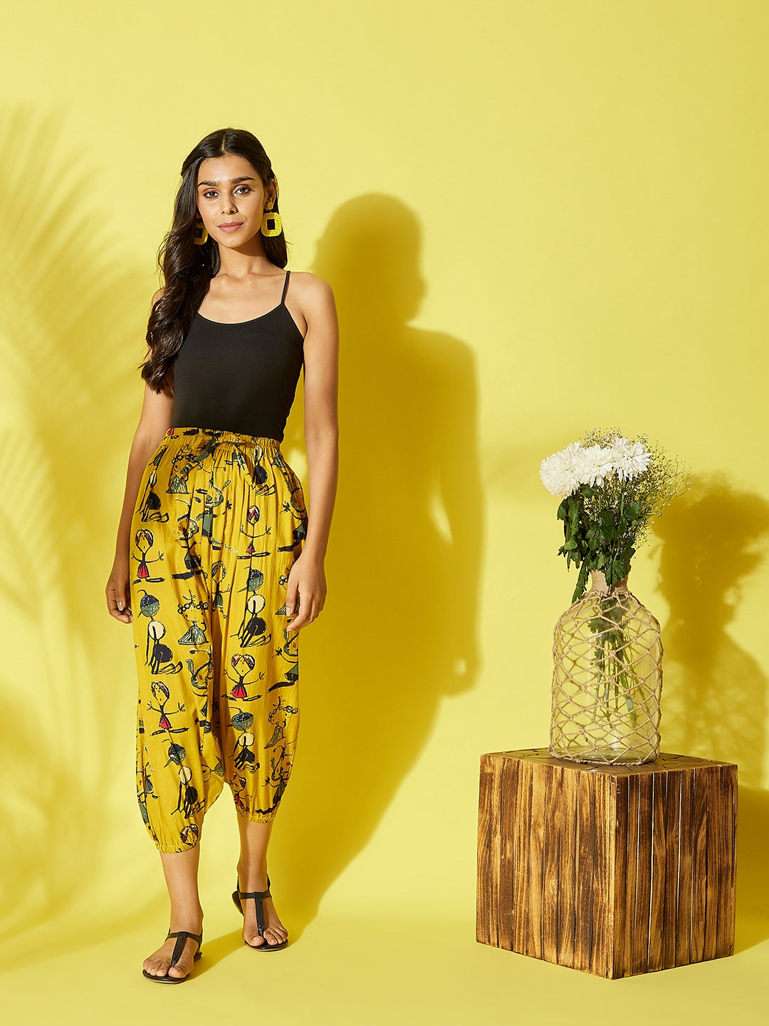 InWeave Quirky Harem Pant - Swadesiicart