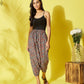 InWeave Maroon Kalamkari Harem Pant - Swadesiicart