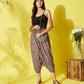 InWeave Maroon Kalamkari Harem Pant - Swadesiicart