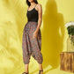 InWeave Maroon Kalamkari Harem Pant - Swadesiicart