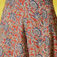 InWeave Women's Maroon Kalamkari Strappy Set - Swadesiicart