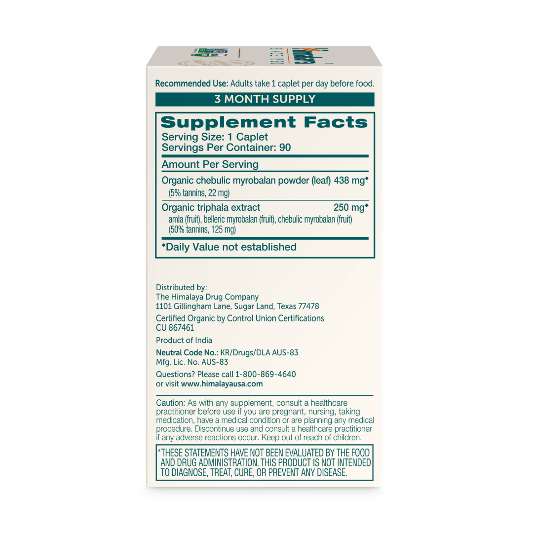 Organic Triphala