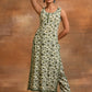 Aks Floral Printed Pure Cotton Straight Kurta with Trousers