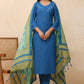 Vaasva Women Black Embroidered Suit Set | Swadesiicart