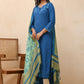 Vaasva Women Black Embroidered Suit Set | Swadesiicart