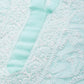 ADA Women Turquoise Blue & White Chikankari Embroidered Sustainable Handloom Kurta with Trousers & Inner | Swadesiicart