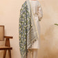 Vaasva Women Cream Embroidered Suit Set | Swadesiicart