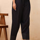 Vaasva Women Black Solid Farshi Pant | Swadesiicart
