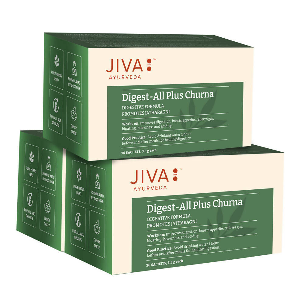 Jiva Ayurveda Digest All Plus Churna - Swadesiicart