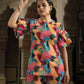 Women's Casual Fashionable Multi Muslin co-ord set - Rooh - Swadesiicart