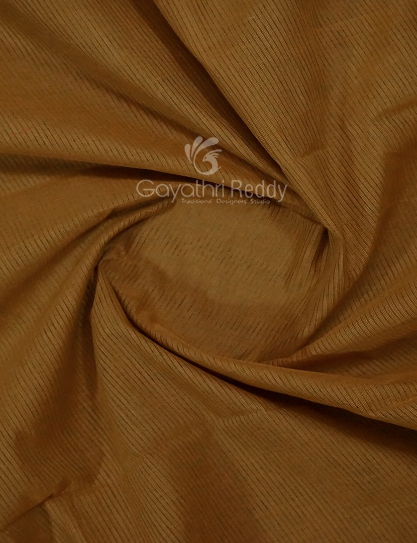 Dual Shades of Dry Mehendi Pure Mangalgiri Cotton By Gayathri Reddy Designer Studio | Swadesiicart