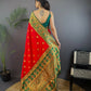 Joban Fashion Green Butti Banarasi Silk Sarees | Swadesiicart