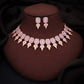 Tehzeeb Creationss Lavender Colour Choker With Stud - Swadesiicart