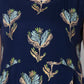 Kalini Women Blue Ethnic Motifs Printed A-Line Kurta - Swadesiicart