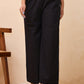 Vaasva Women White Solid Palazzo Pant | Swadesiicart